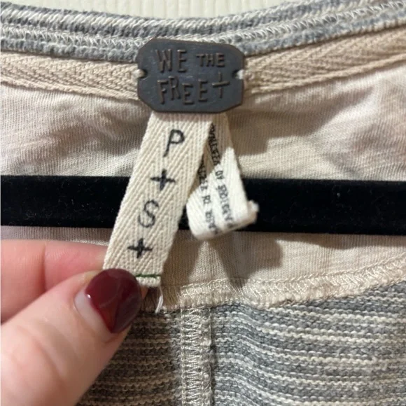 We the Free Beach Haven Stripped Henley - Picture 7 of 8